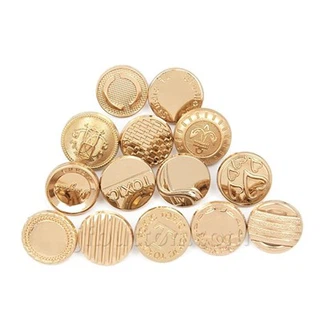 Tlačítka kovové džínové bundy