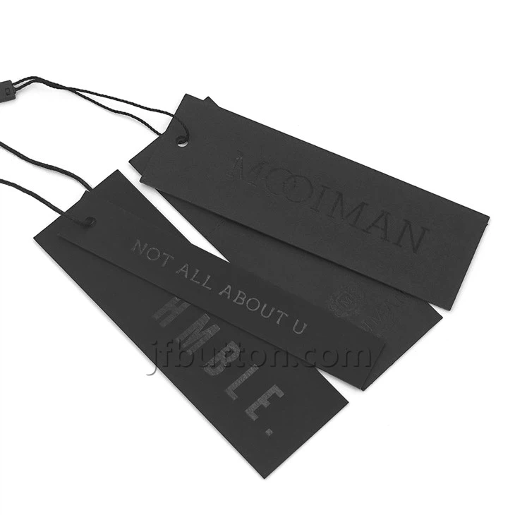 Customizable Clothing Hang Tag