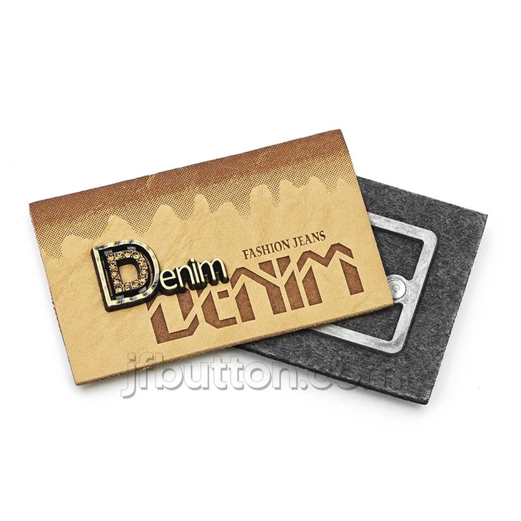 Leather Patch For Trucker Hat factory