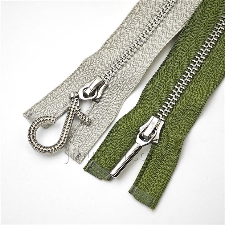Metal Jacket Zipper