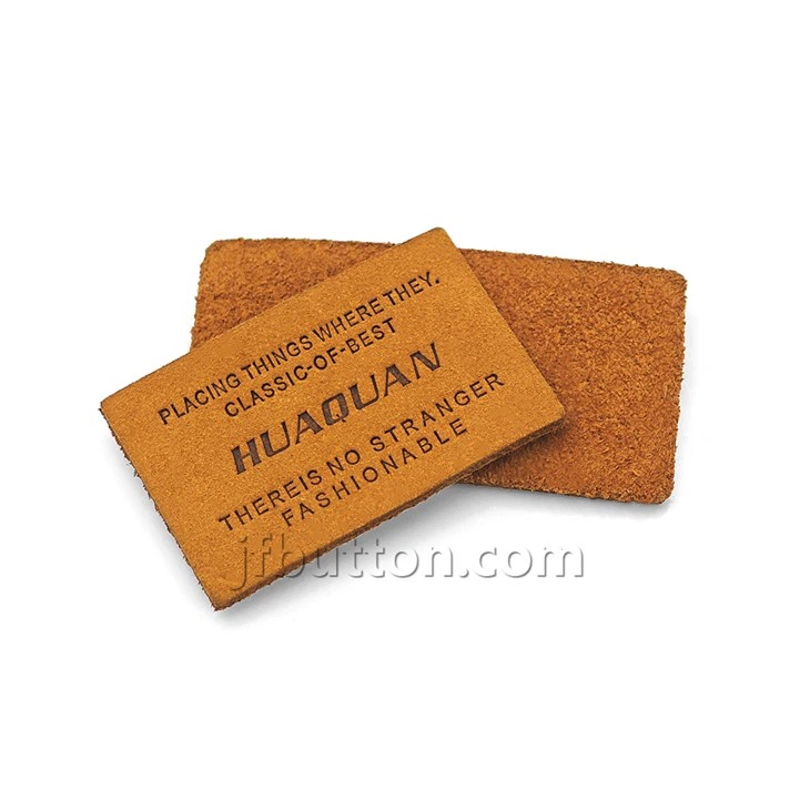 Personalised Leather Labels