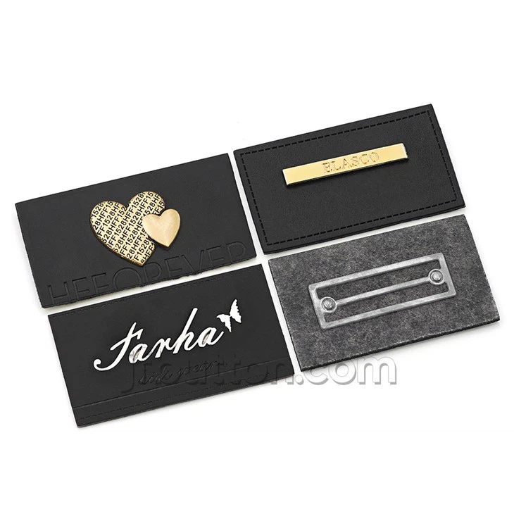 Rectangle Leather Patch With Logo best