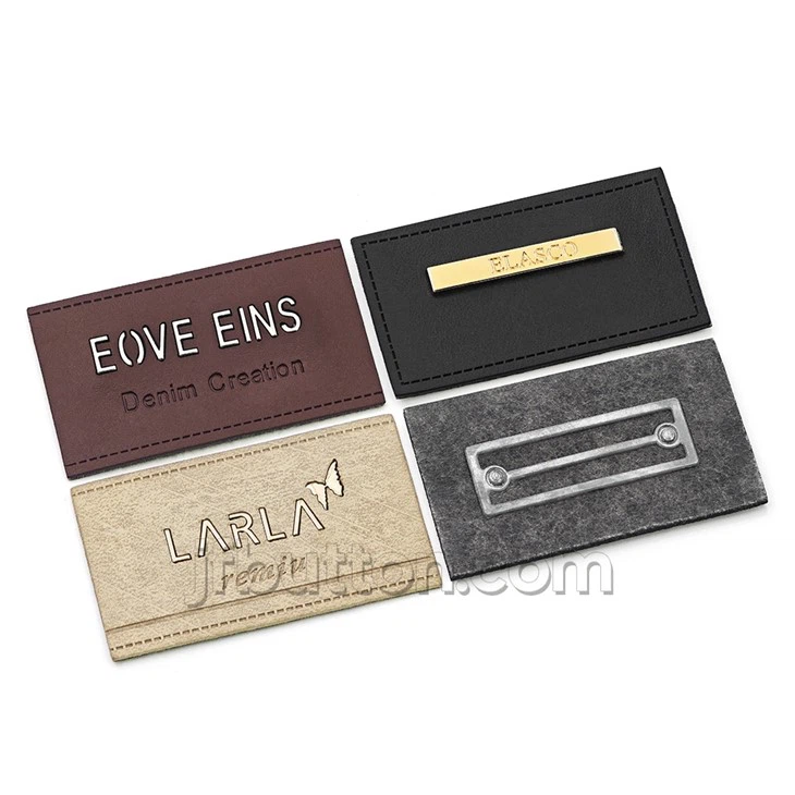 Rectangle Leather Patch With Logo factory