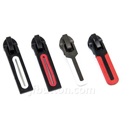 10 mm plastový posuvník zipu