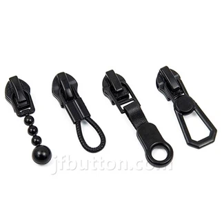 Black Metal Slider ze zipu