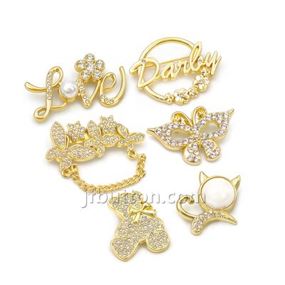 Custom Butterfly Brooch
