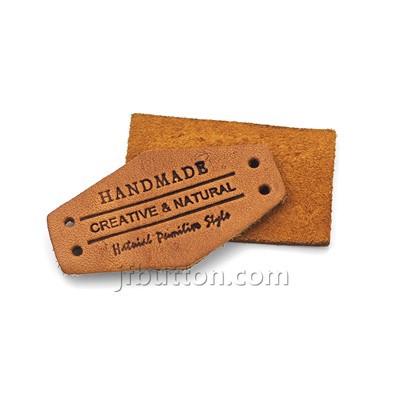Mini DeBossing Leather Labels for Hat