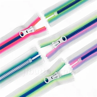 Plastová plastová oddělující zip pro bundu
