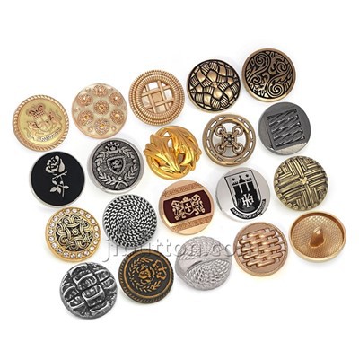 Kulaté starožitné povrchové úpravy kovové tlačítko Shank