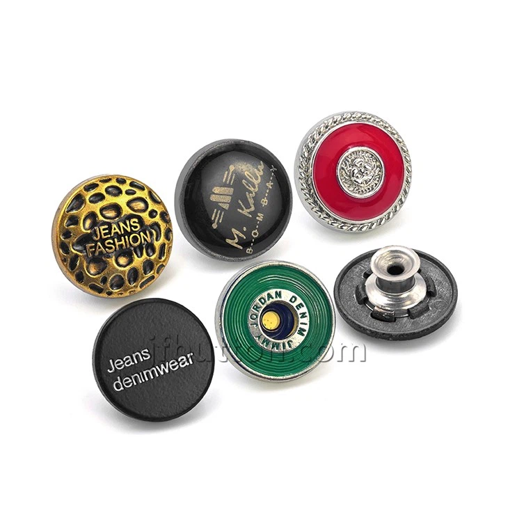 Types Of Buttons On Jeans high quality