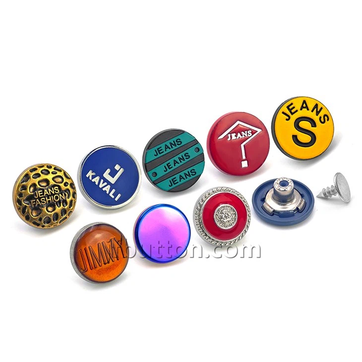 Types Of Buttons On Jeans factory