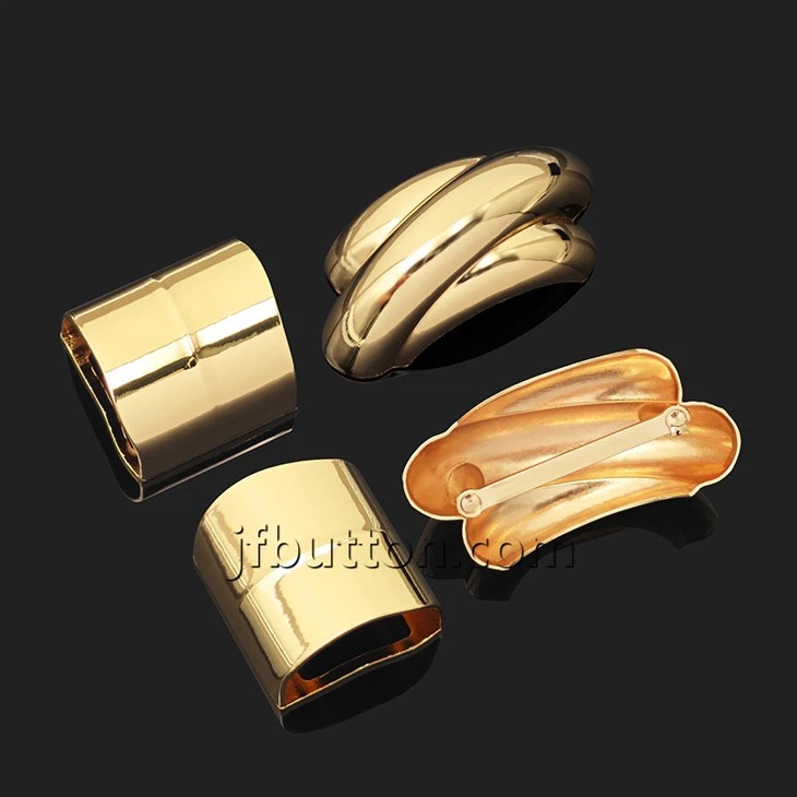 Gold Shell Bikini Hardware factory