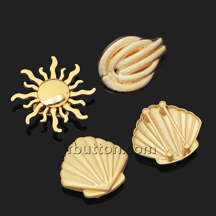 Gold Shell Bikini Hardware suppliers