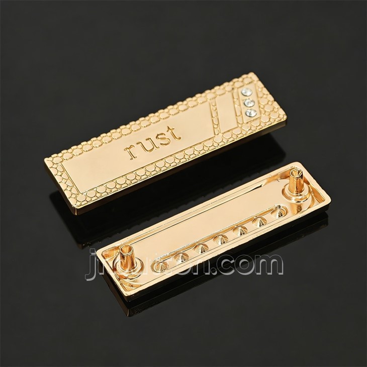 Metal Labels For Purses factory