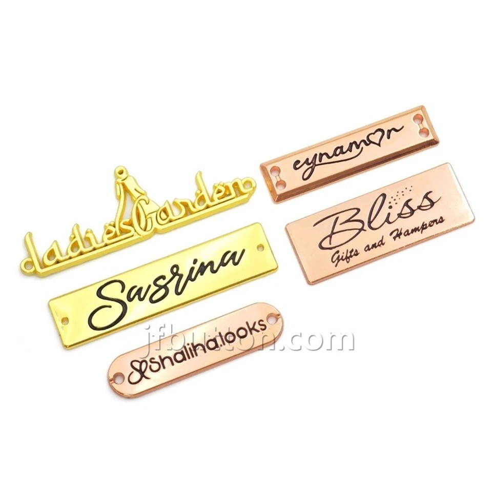 Metal Name Tags With Logo