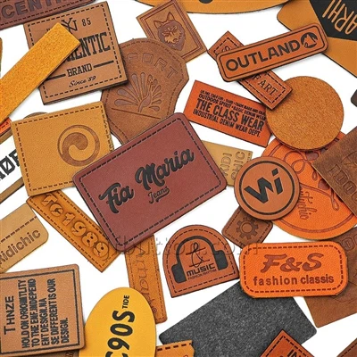 Kunshuo Custom Clothing Leather Label Proces