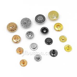 Dekorativní snap spojovací prvky