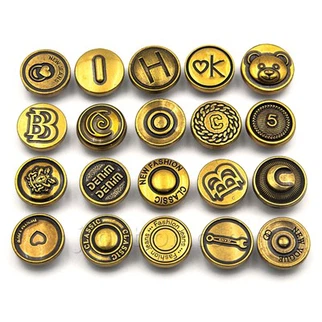 Heavy Duty Náhradní Jean Buttons