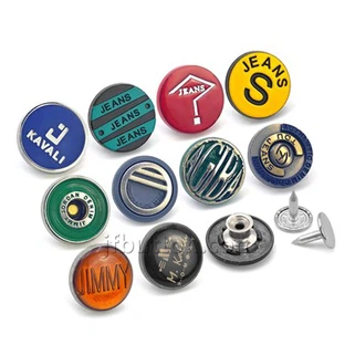 Kovová knoflíky pro kalhoty