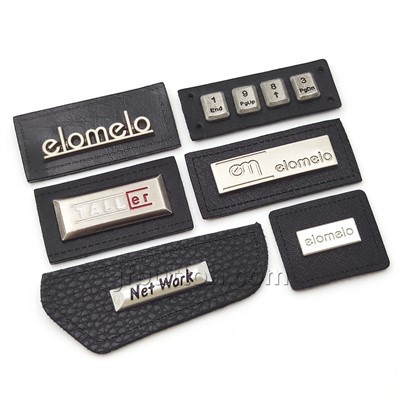 Personalizované kožené pletací štítky