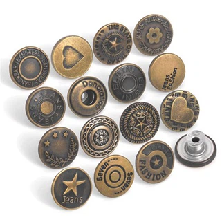 Tlačítka nýtu pro kalhoty